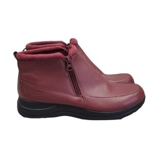 Dr.Scholls "Like New" Women Ankle Zip Sides  Boots shoes sz 8.5M